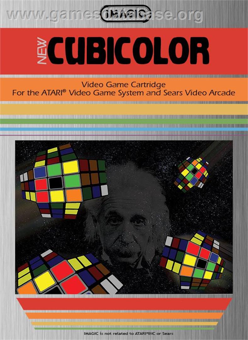 Cubicolor - Atari 2600 - Artwork - Box