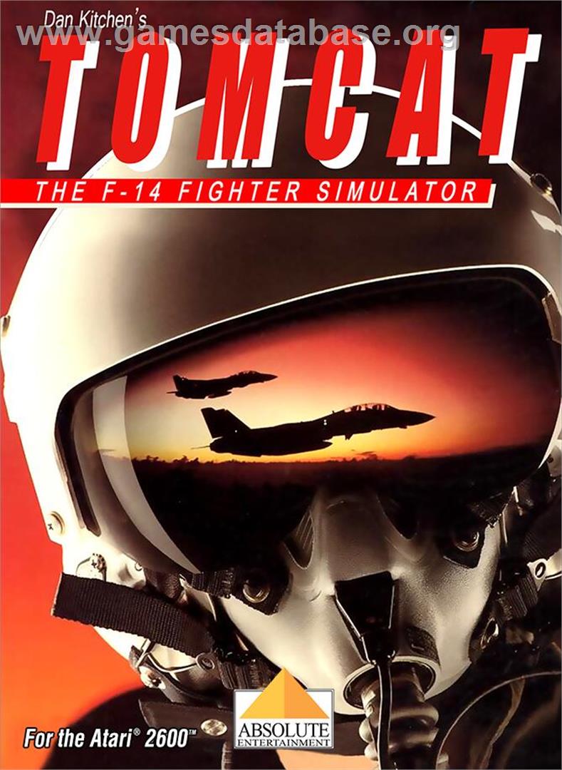 Dan Kitchen's Tomcat - The F-14 Fighter Simulator - Atari 2600 - Artwork - Box