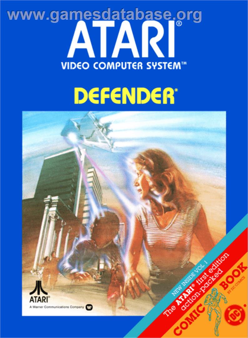 Defender - Atari 2600 - Artwork - Box