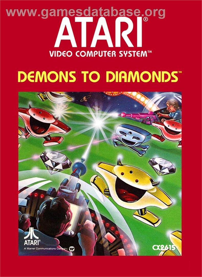 Demons To Diamonds - Atari 2600 - Artwork - Box