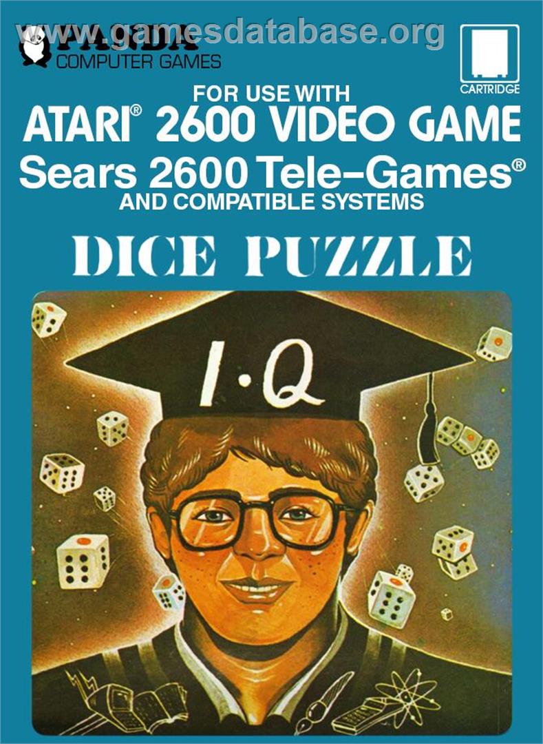 Dice Puzzle - Atari 2600 - Artwork - Box