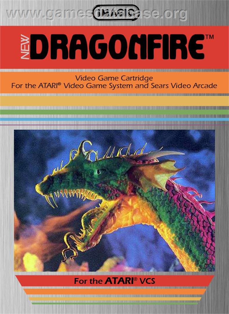 Dragonfire - Atari 2600 - Artwork - Box