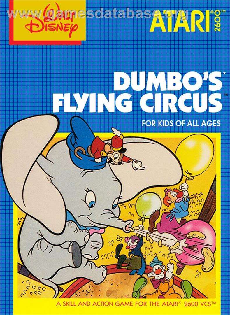 Dumbo's Flying Circus - Atari 2600 - Artwork - Box