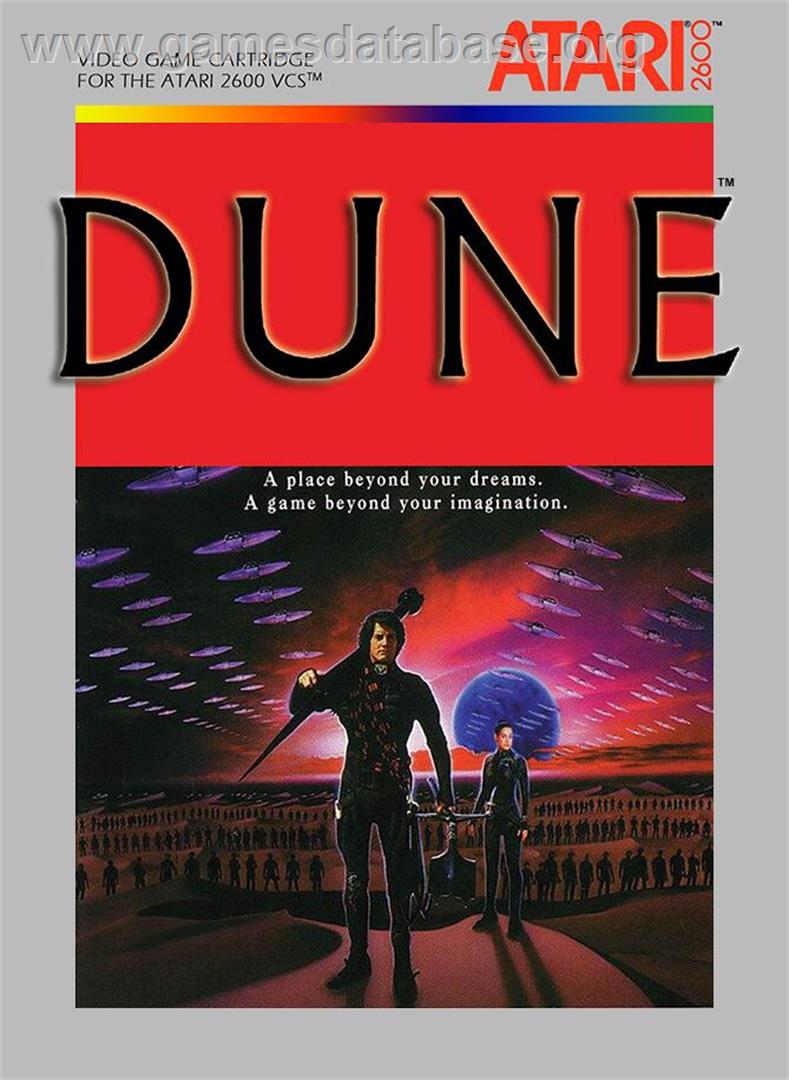 Dune - Atari 2600 - Artwork - Box