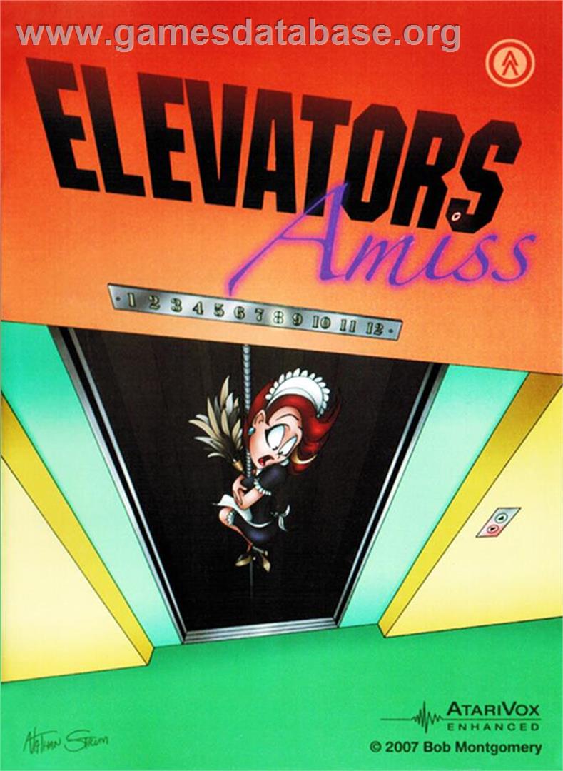 Elevators Amiss - Atari 2600 - Artwork - Box