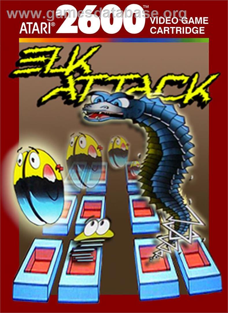 Elk Attack - Atari 2600 - Artwork - Box