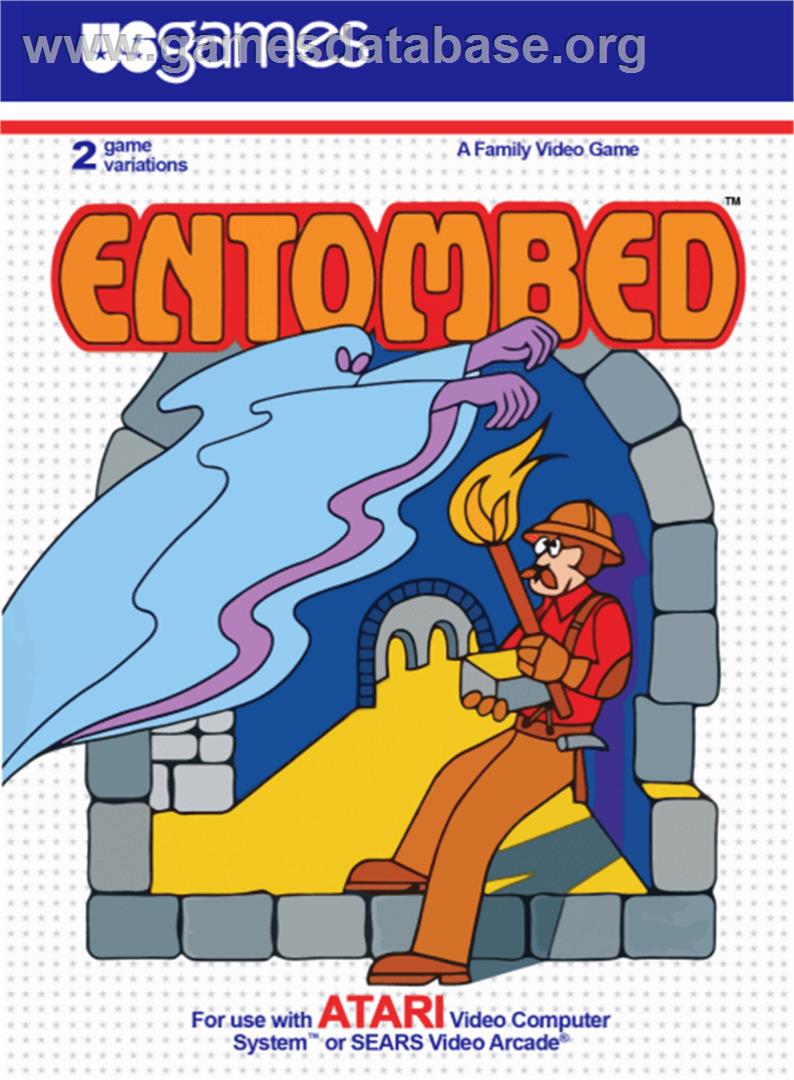 Entombed - Atari 2600 - Artwork - Box