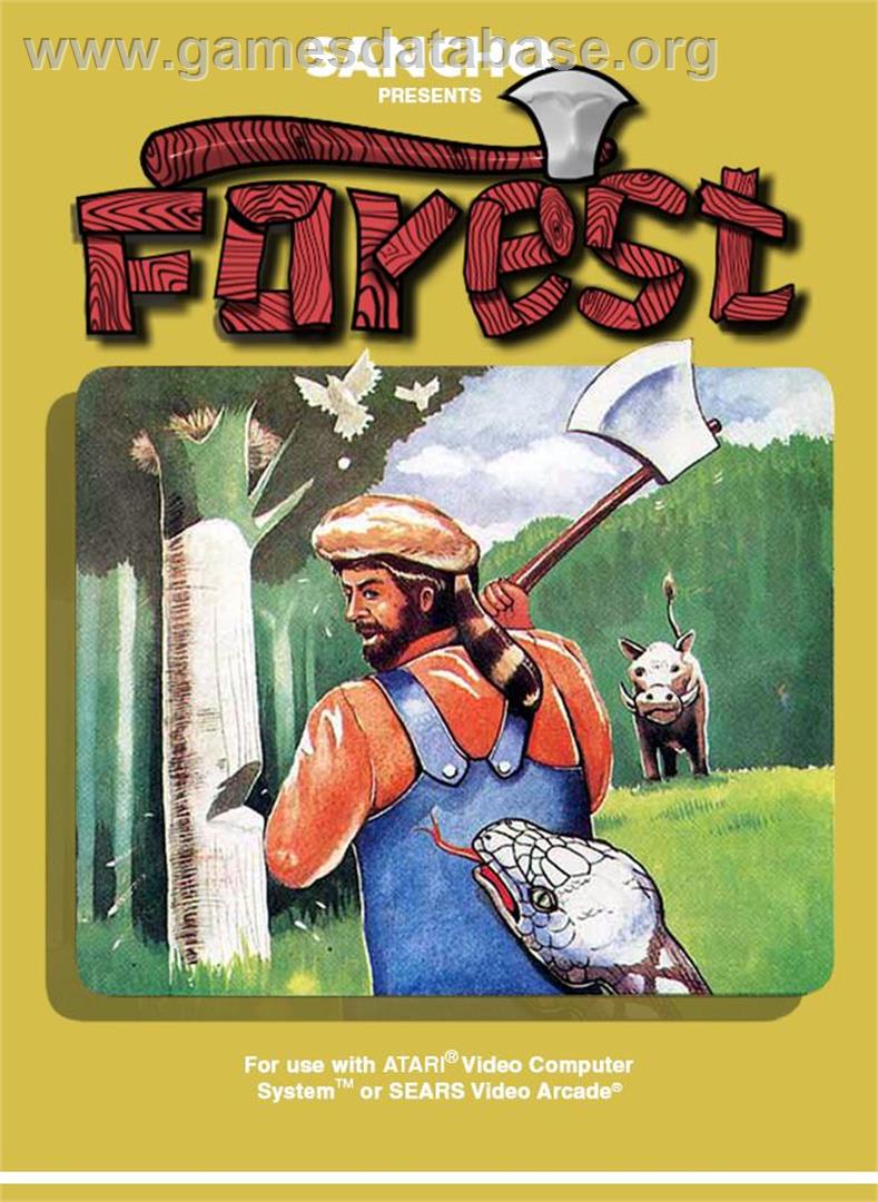 Forest - Atari 2600 - Artwork - Box