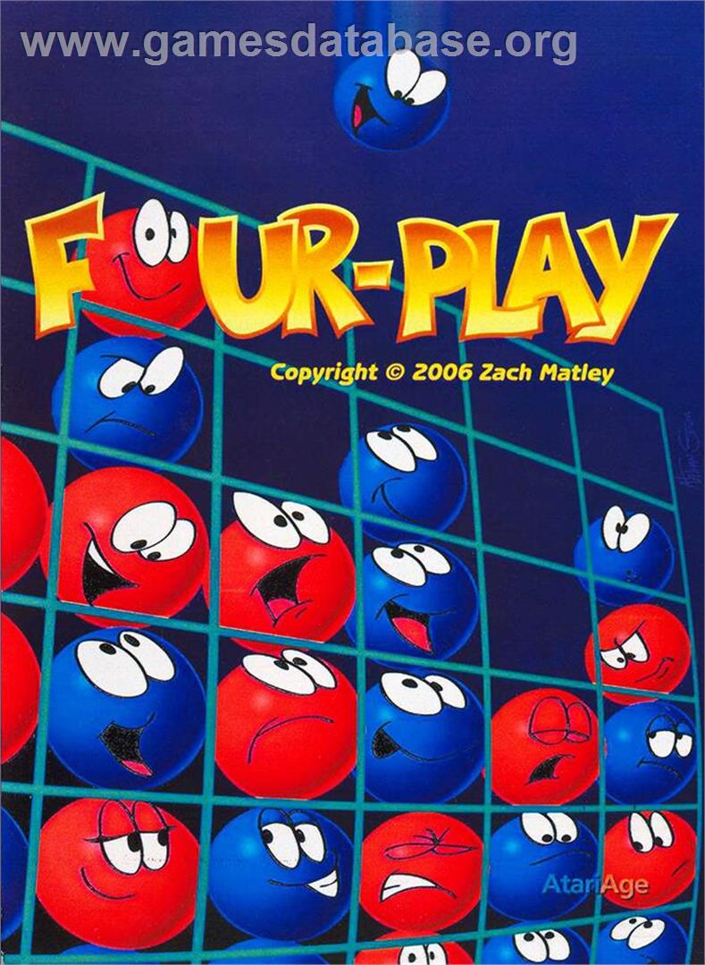 Four-play - Atari 2600 - Artwork - Box