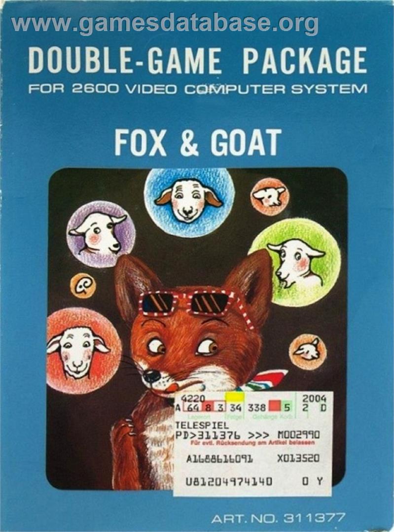 Fox And Goat - Atari 2600 - Artwork - Box