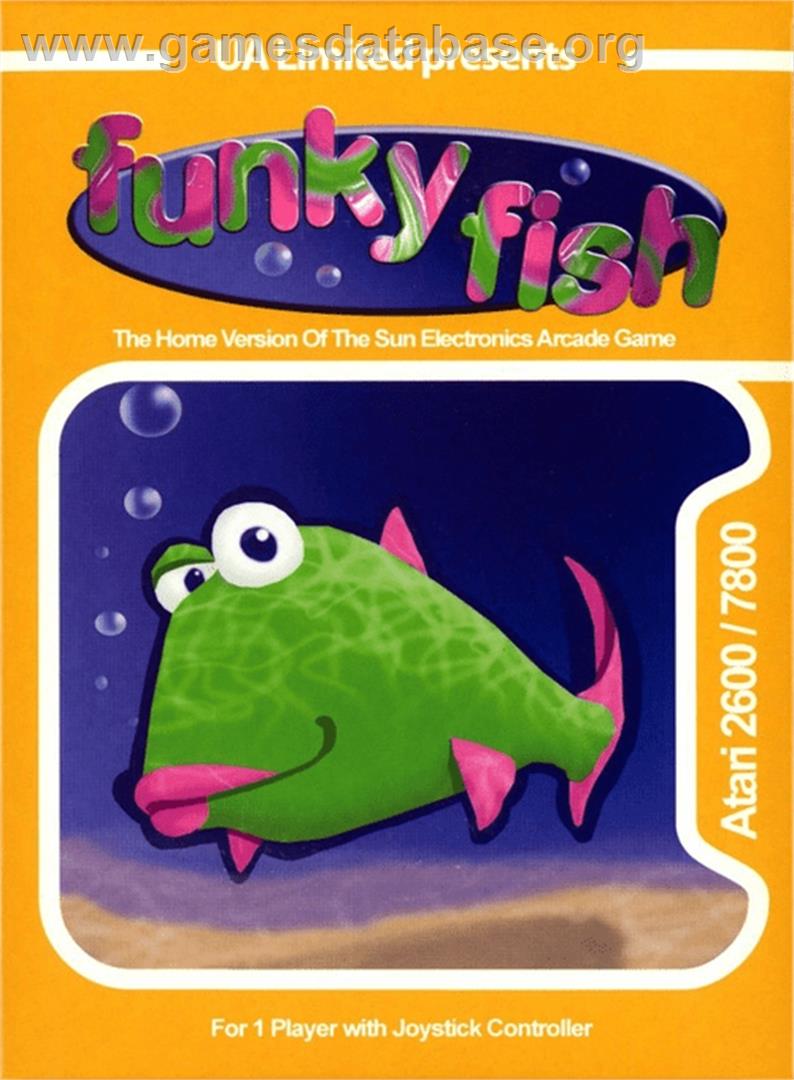 Funky Fish - Atari 2600 - Artwork - Box