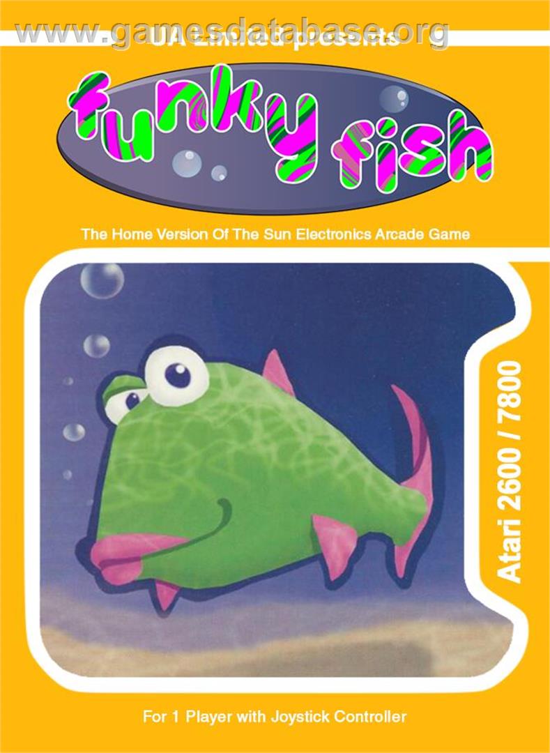 Funky Fish - Atari 2600 - Artwork - Box