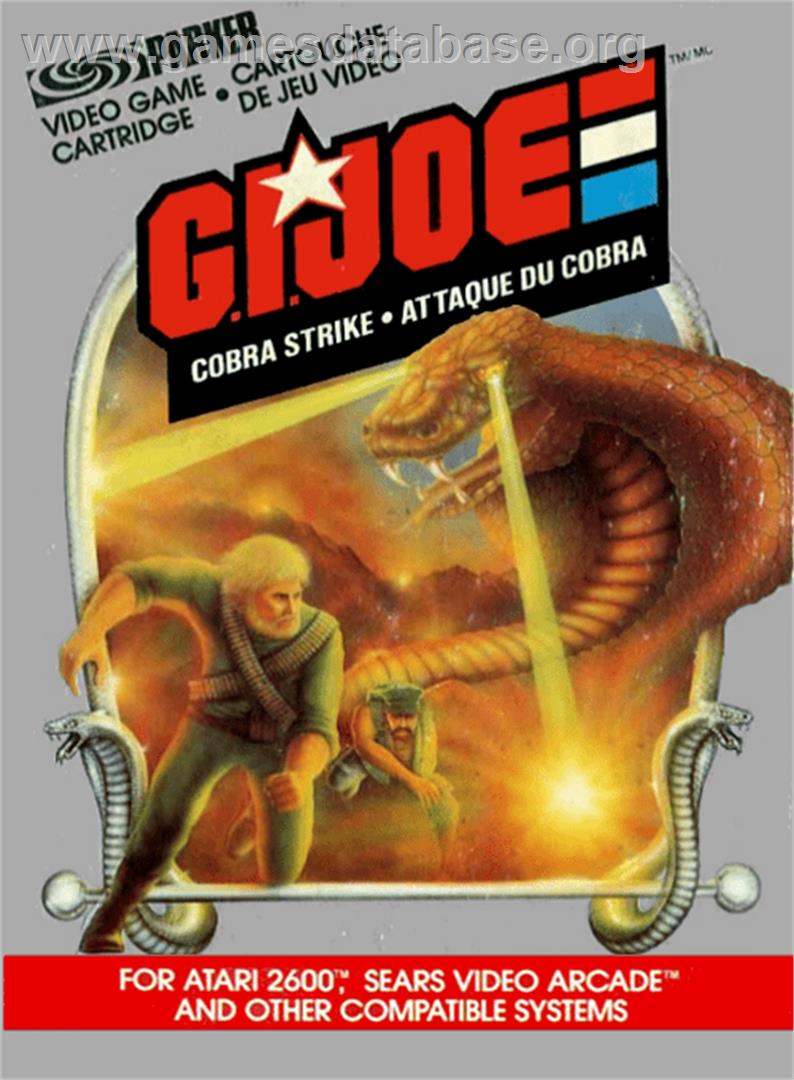 G.I. Joe: Cobra Strike - Atari 2600 - Artwork - Box