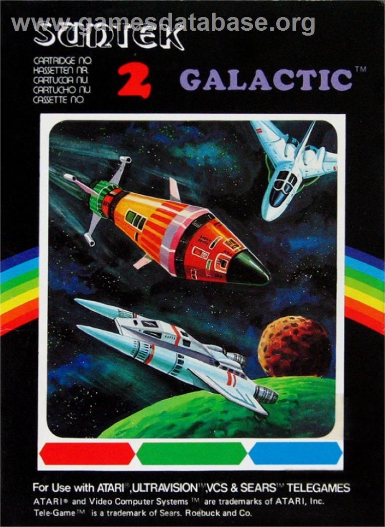 Galactic - Atari 2600 - Artwork - Box