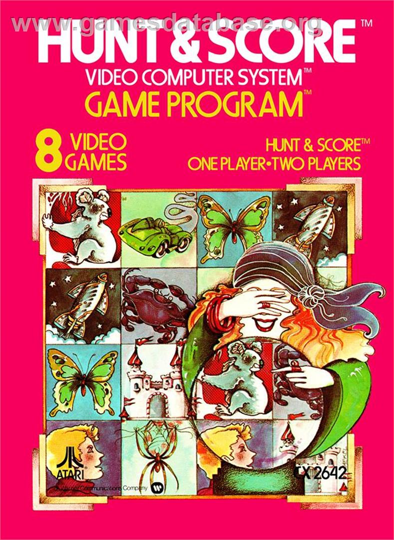 Game of Concentration ,A - Atari 2600 - Artwork - Box