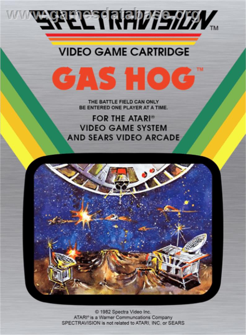 Gas Hog - Atari 2600 - Artwork - Box