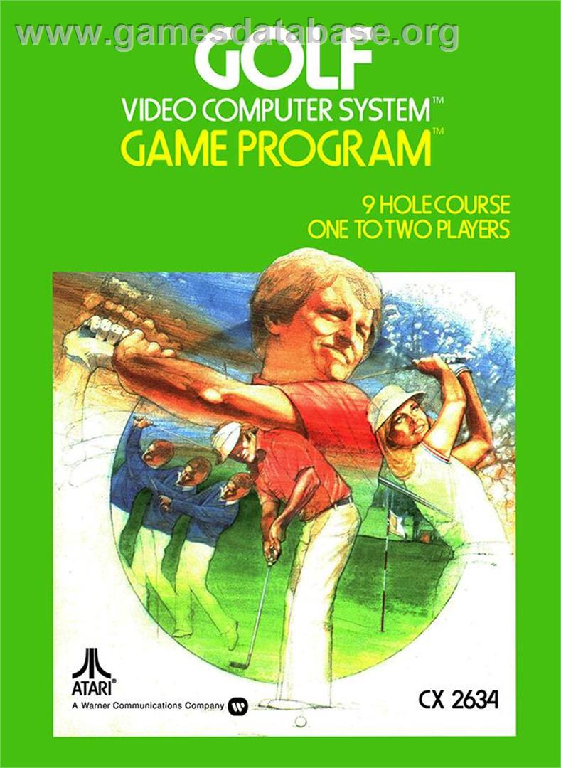 Golf - Atari 2600 - Artwork - Box