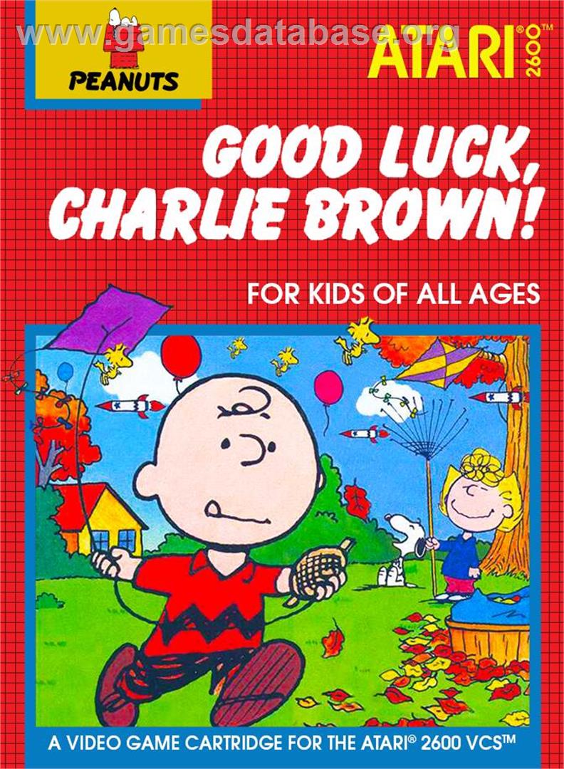 Good Luck, Charlie Brown - Atari 2600 - Artwork - Box