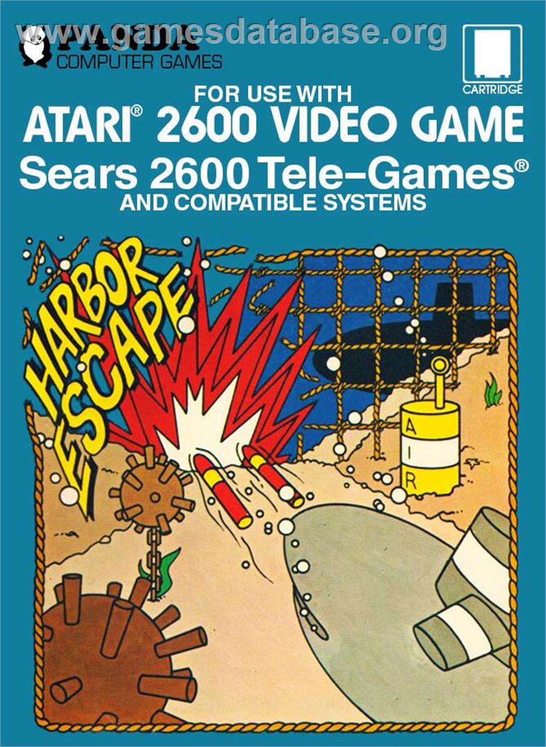 Harbor Escape - Atari 2600 - Artwork - Box