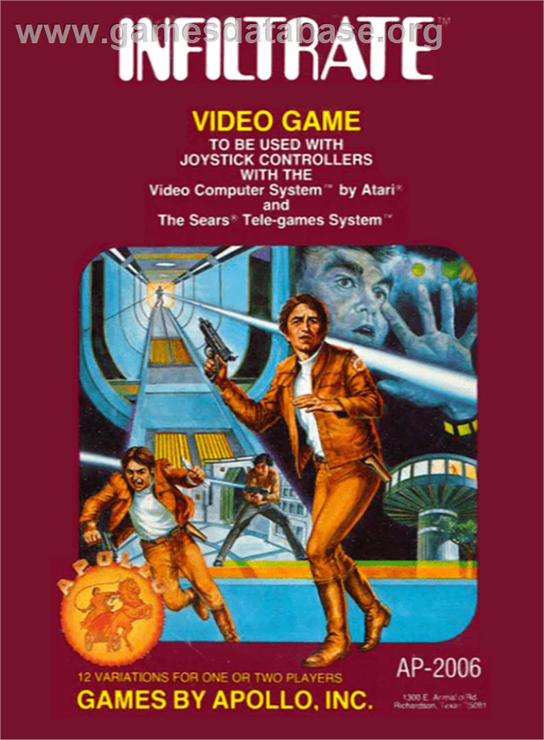 Infiltrate - Atari 2600 - Artwork - Box