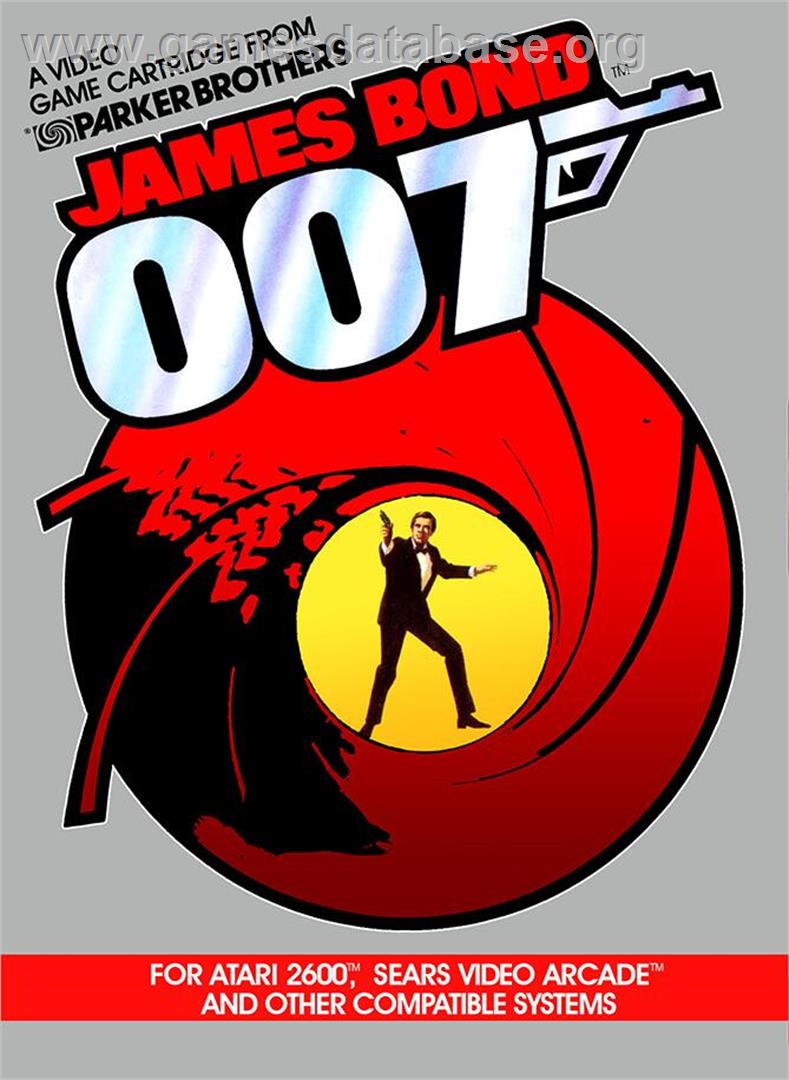 James Bond 007 - Atari 2600 - Artwork - Box