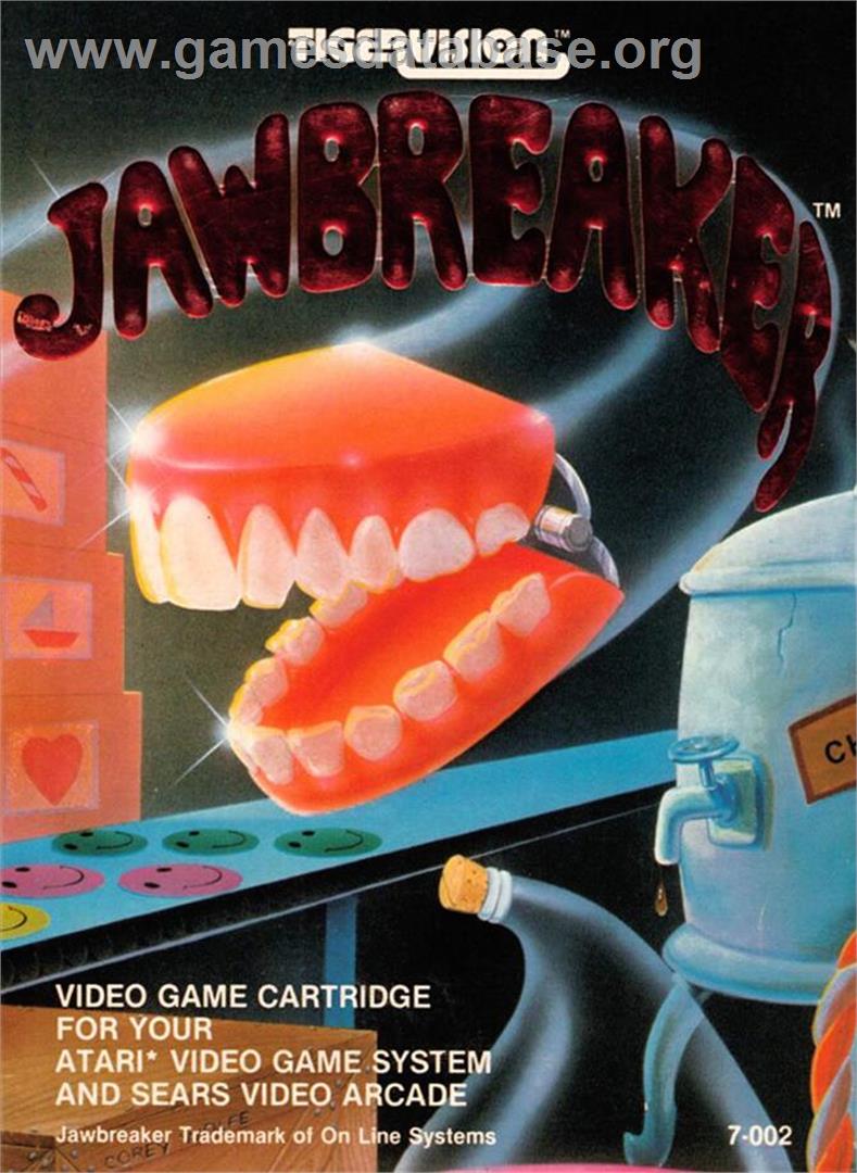 Jawbreaker - Atari 2600 - Artwork - Box
