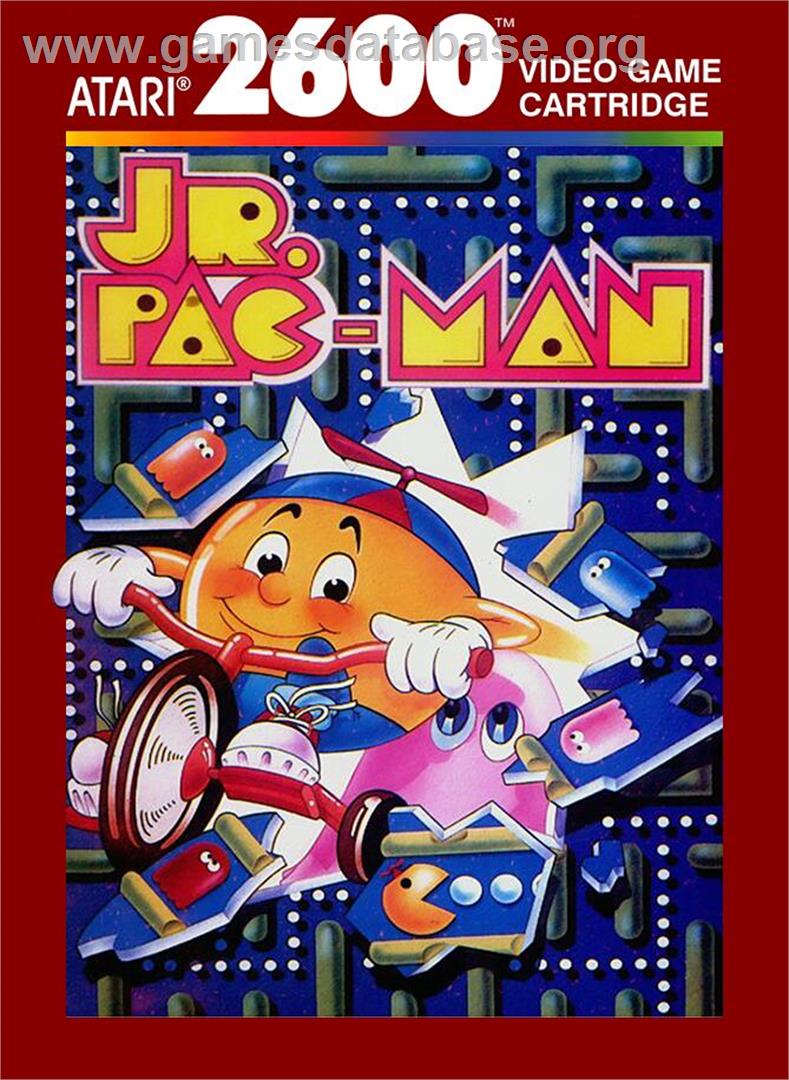 Jr. Pac-man - Atari 2600 - Artwork - Box