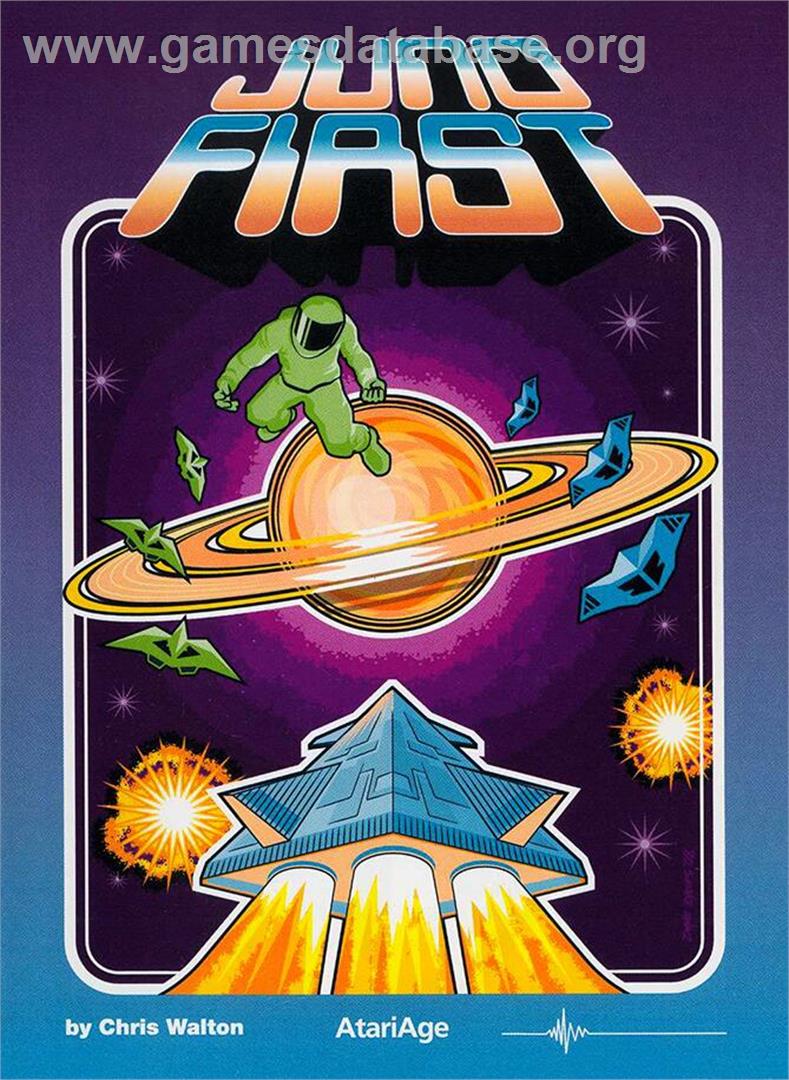 Juno First - Atari 2600 - Artwork - Box