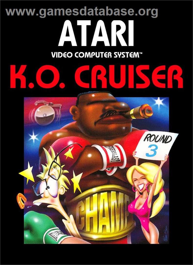 K.o. Cruiser - Atari 2600 - Artwork - Box