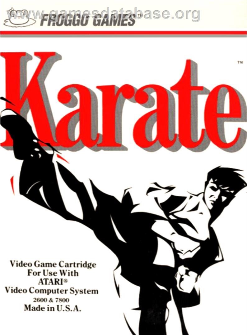 Karate - Atari 2600 - Artwork - Box