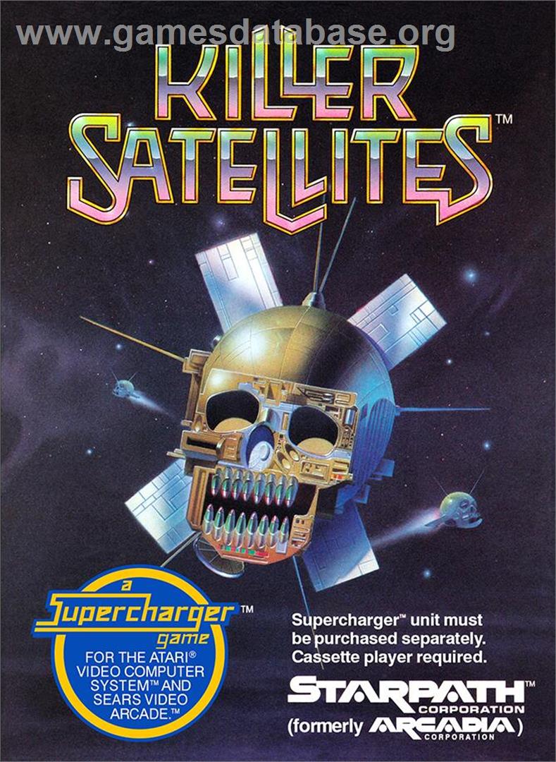Killer Satellites - Atari 2600 - Artwork - Box