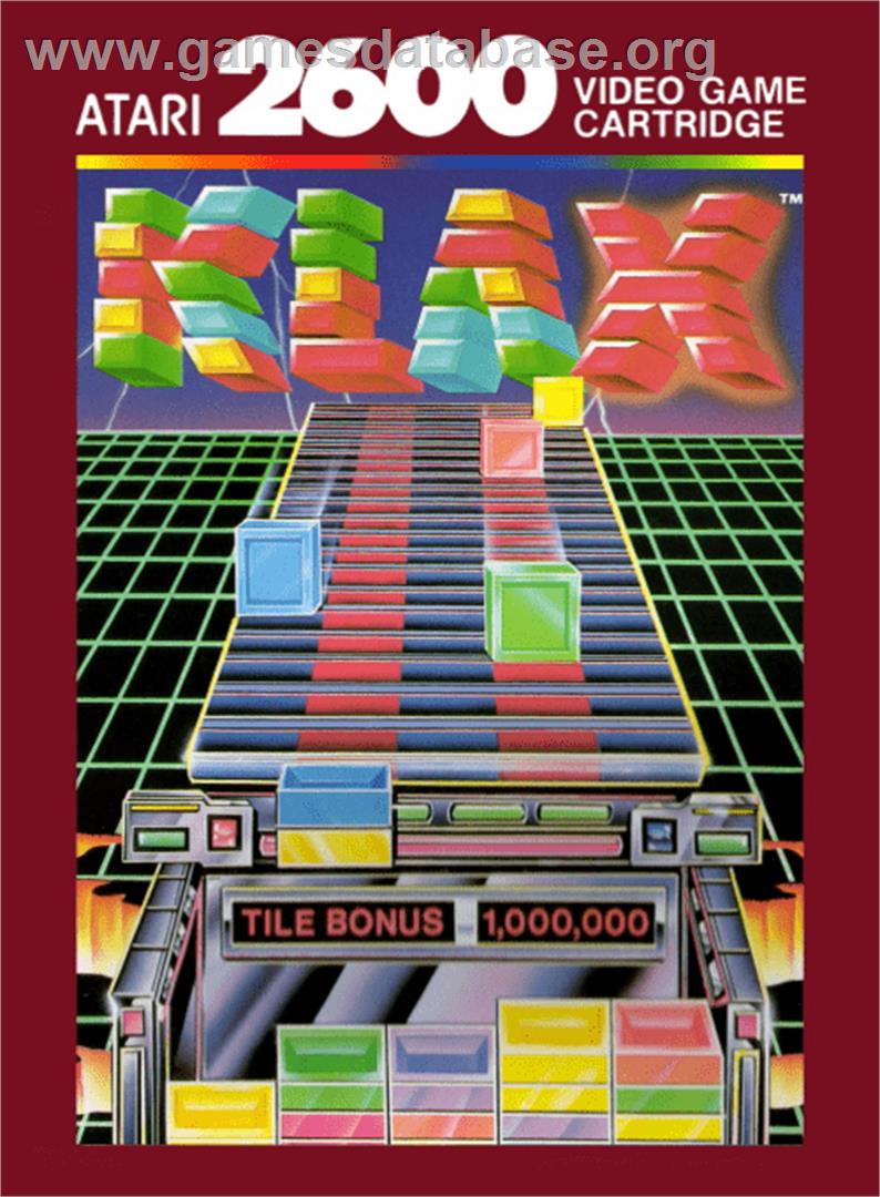 Klax - Atari 2600 - Artwork - Box