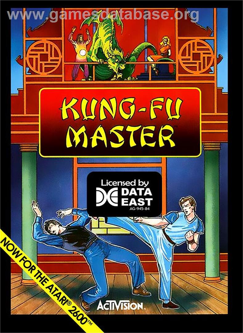 Kung-fu Master - Atari 2600 - Artwork - Box