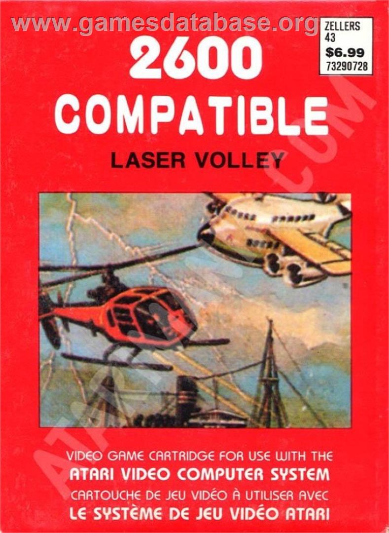 Laser Volley - Atari 2600 - Artwork - Box