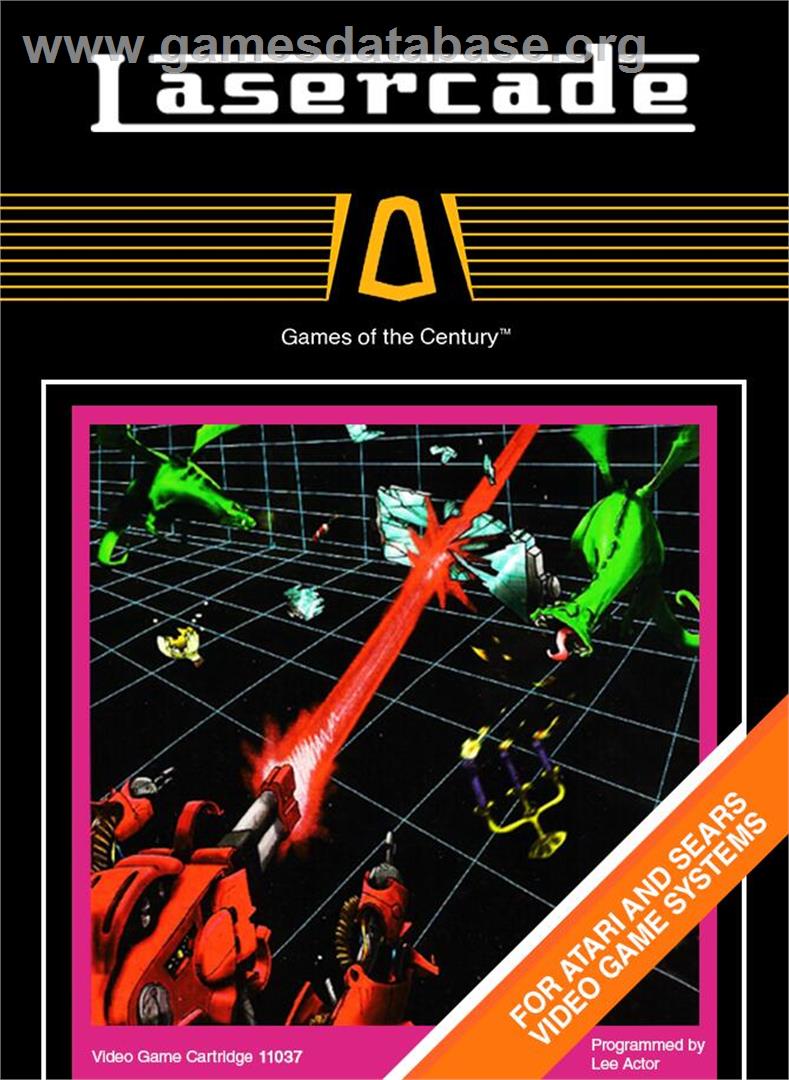 Lasercade - Atari 2600 - Artwork - Box