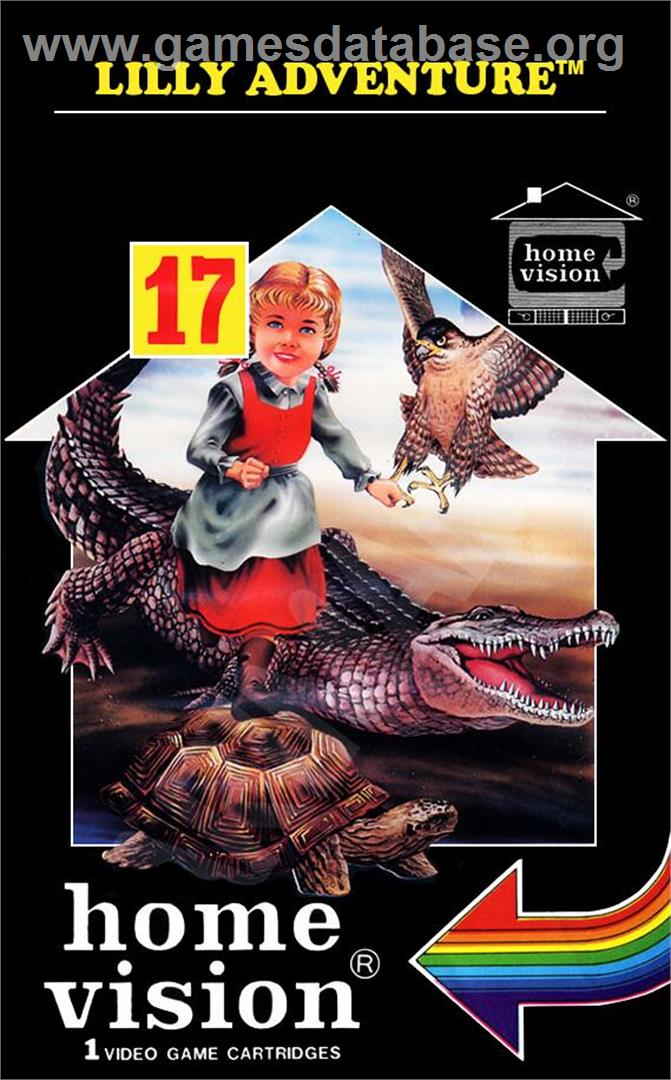 Lilly Adventure - Atari 2600 - Artwork - Box