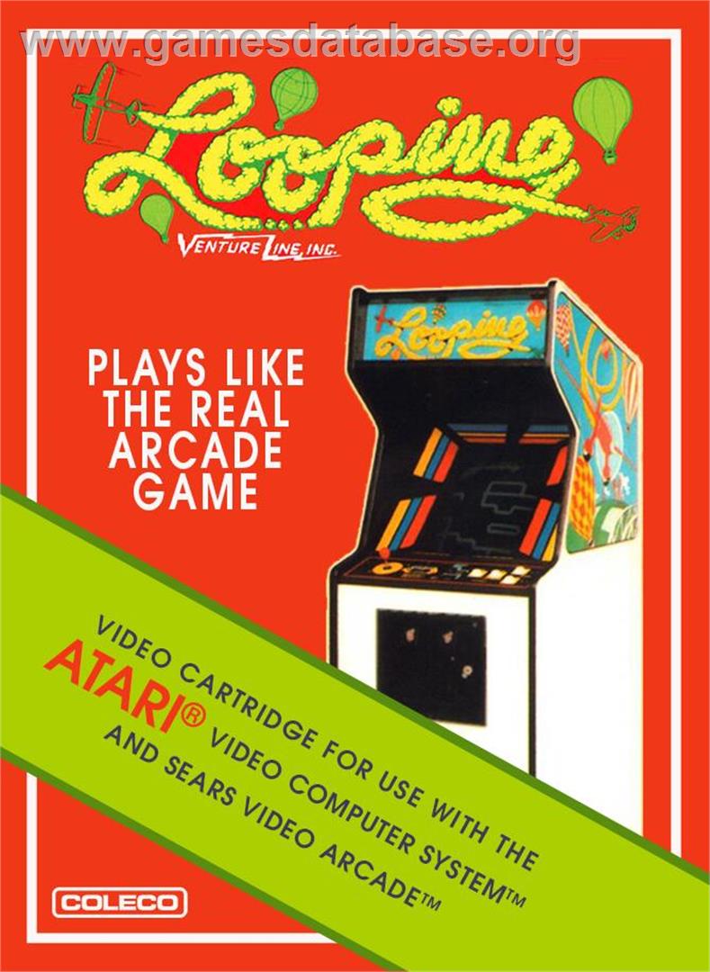 Looping - Atari 2600 - Artwork - Box