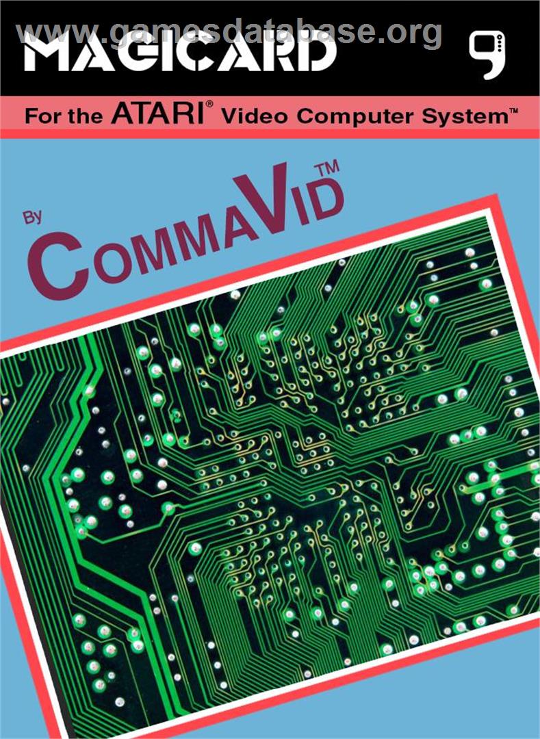 Magicard - Atari 2600 - Artwork - Box