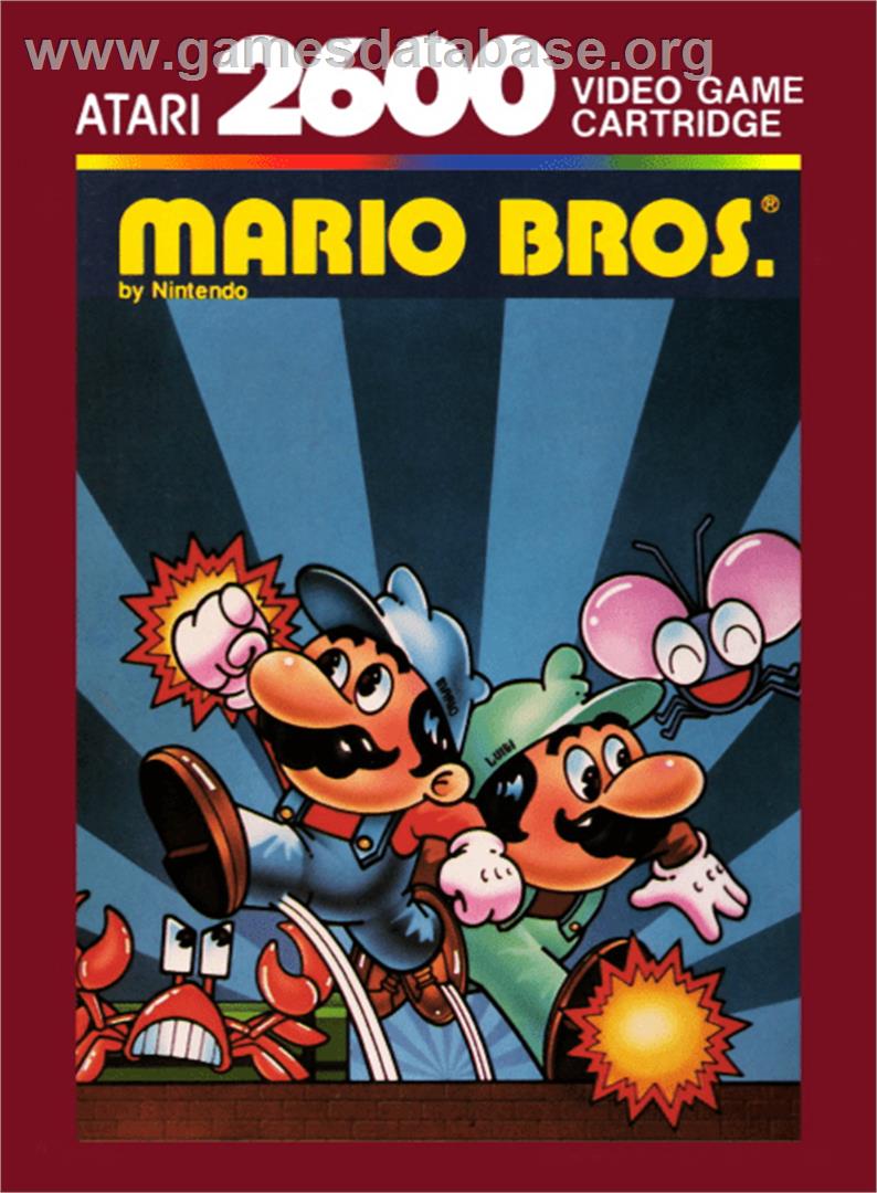 Mario Bros. - Atari 2600 - Artwork - Box