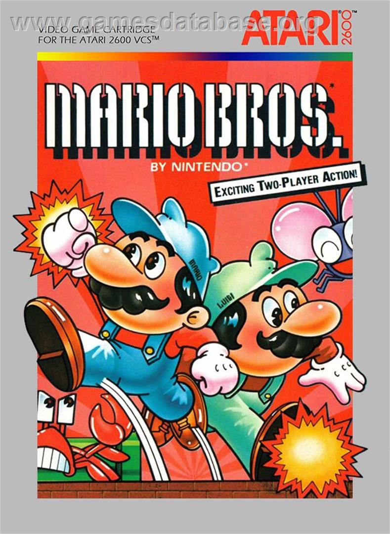 Mario Bros. - Atari 2600 - Artwork - Box