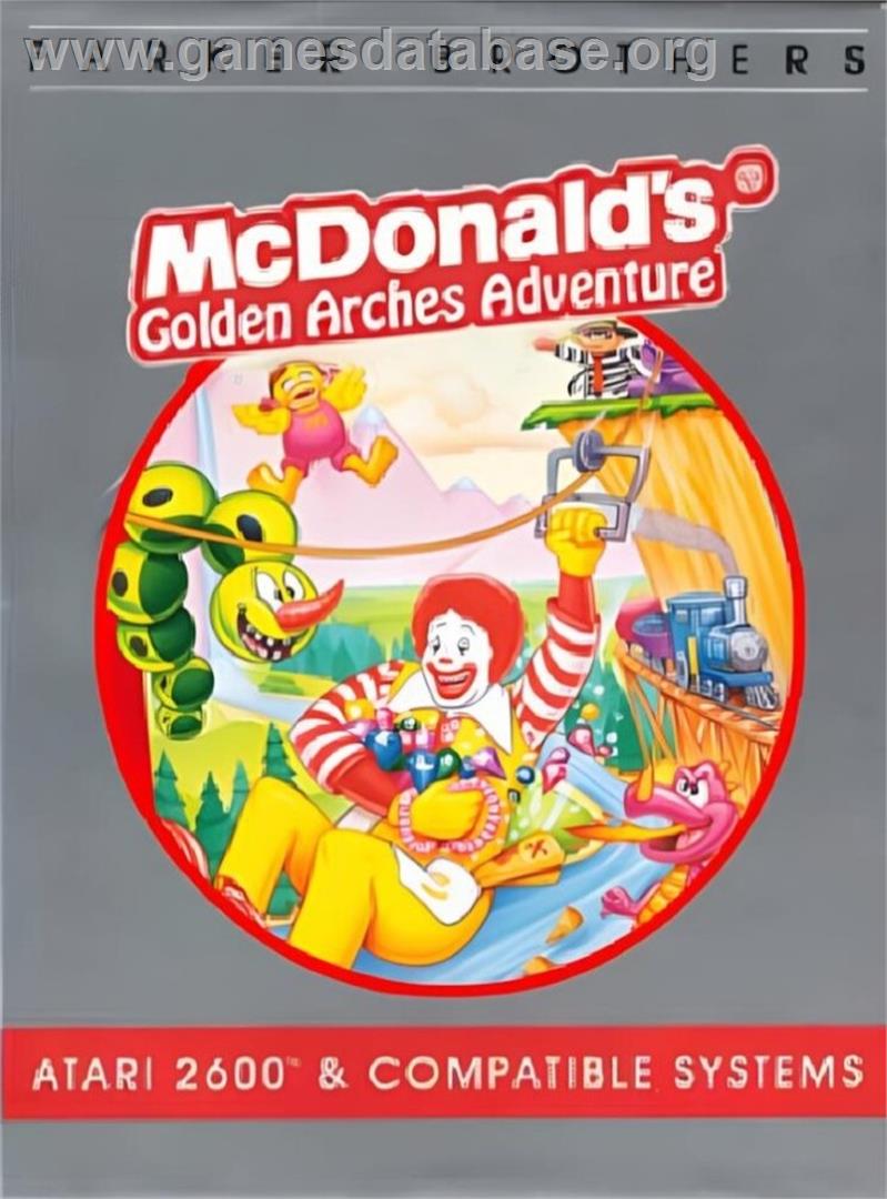 Mcdonald's - Golden Arches Adventure - Atari 2600 - Artwork - Box
