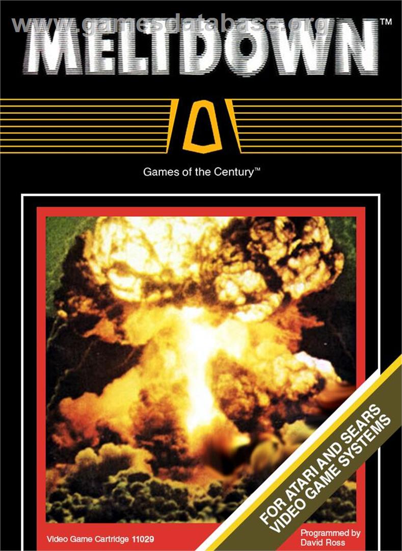 Meltdown - Atari 2600 - Artwork - Box