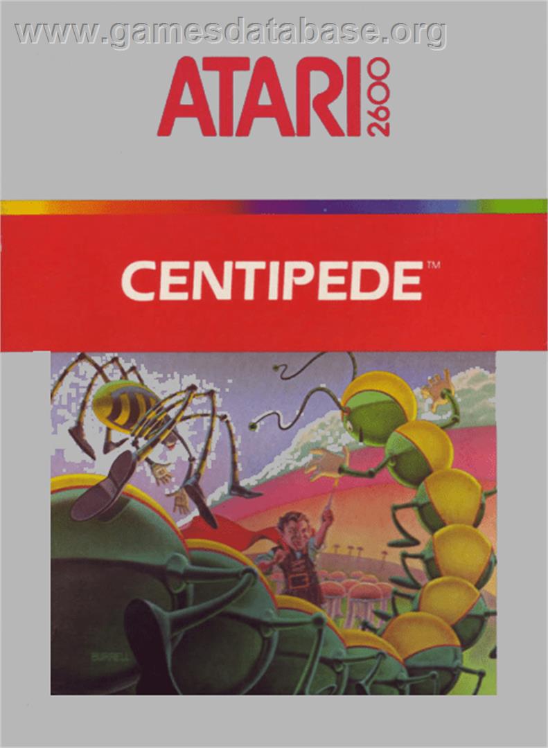 Millipede - Atari 2600 - Artwork - Box