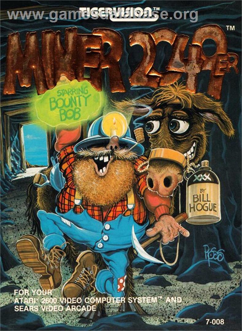 Miner 2049er - Atari 2600 - Artwork - Box