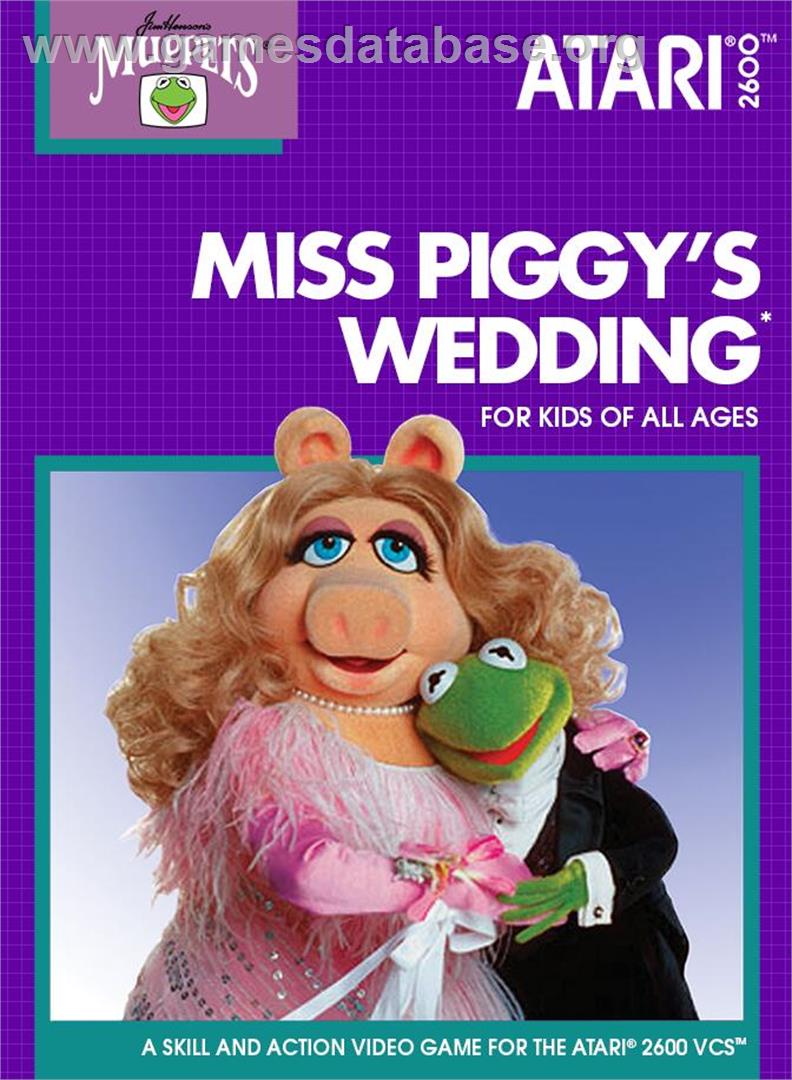 Miss Piggy's Wedding - Atari 2600 - Artwork - Box
