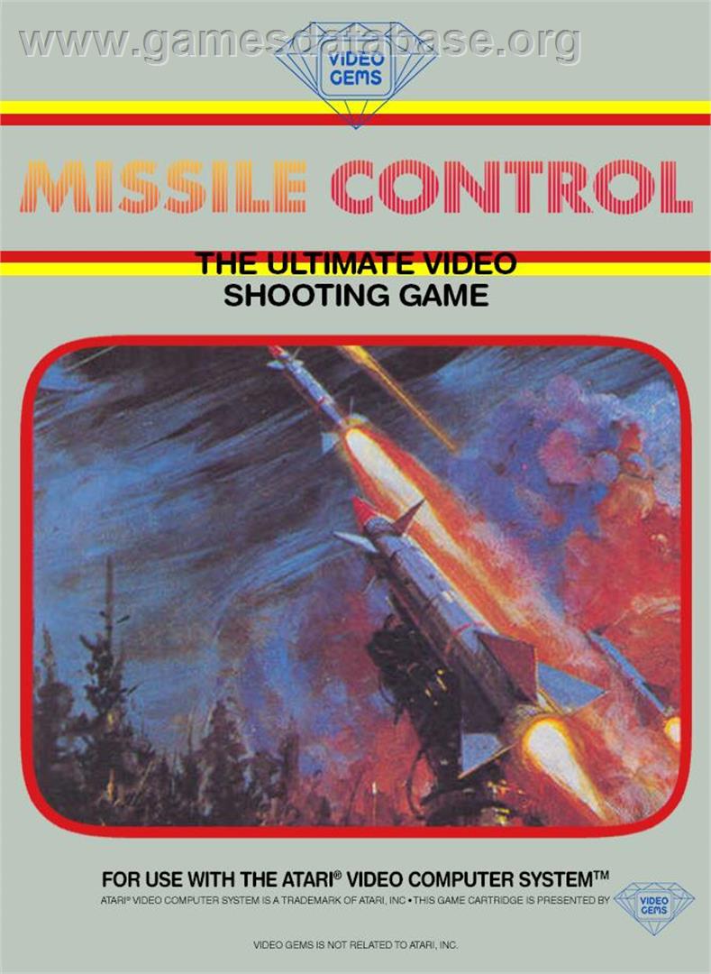 Missile Control - Atari 2600 - Artwork - Box