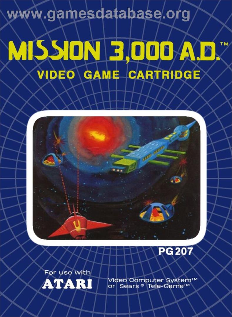Mission 3000 A.d. - Atari 2600 - Artwork - Box