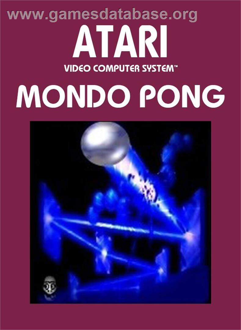 Mondo Pong - Atari 2600 - Artwork - Box