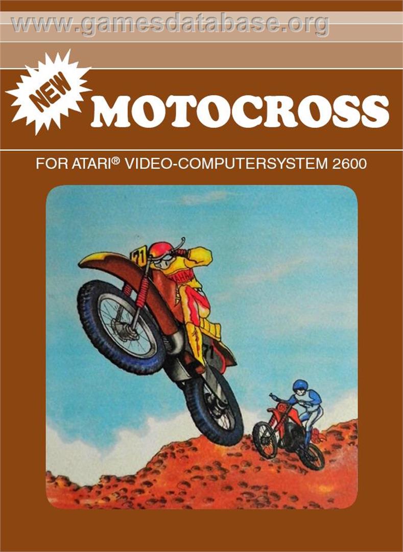 Motocross - Atari 2600 - Artwork - Box