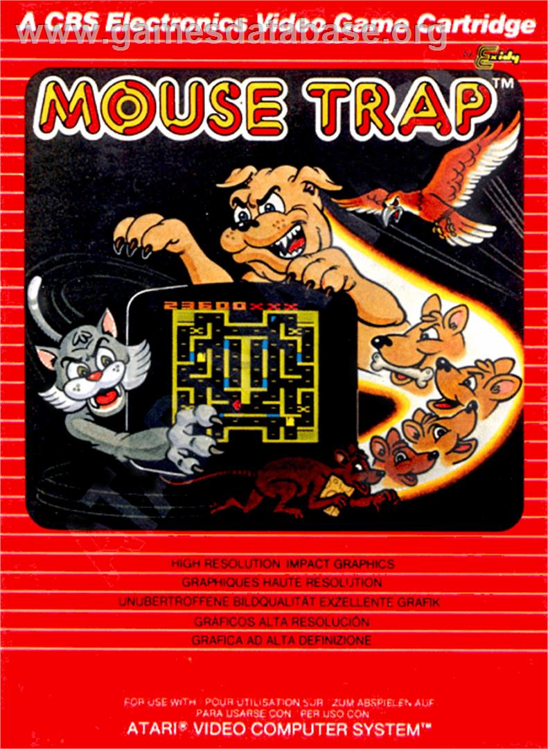Mouse Trap - Atari 2600 - Artwork - Box